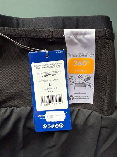 Mizuno Multi Pocket 2in1 Short