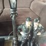 Laurel & Hardy Lamp Figures  Large 230e  & medium 150e (Working) Image 8