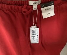 Ladies wide leg trousers