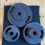 Complete Home Gym Weight Set, 100kg Plates + 20kg Olympic Barbell + Adjustable Bench Image 6