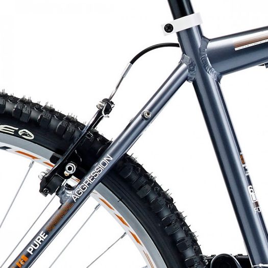 18" Coyote Illinois Gents Alloy FS, 21 Speed, Grey/White