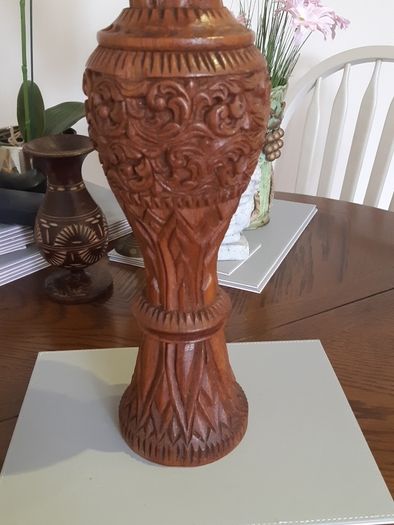 Ex film prop wooden vase