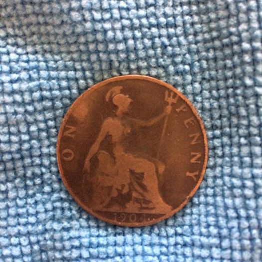 British 1 penny 1904