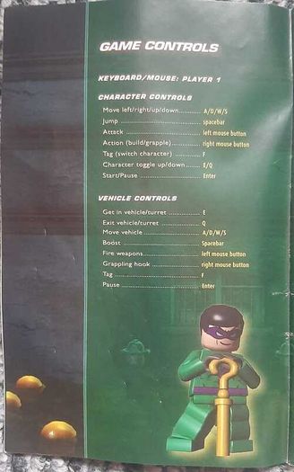 LEGO Batman The Videogame PC DVD Complete in Box