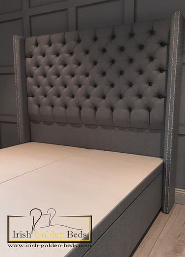 ottoman lift up bed frame and headboard