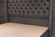 ottoman lift up bed frame and headboard