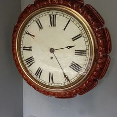 antique fusee clock