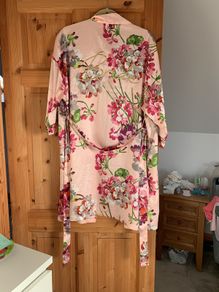 Brides dressing gown