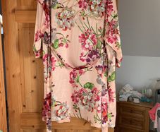 Brides dressing gown