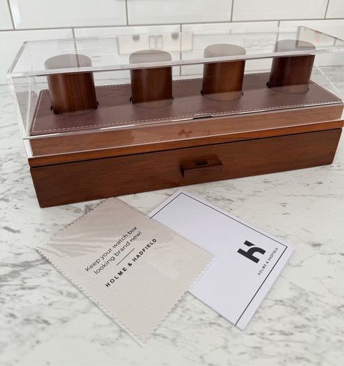 Holme and Hadfield Watch display box