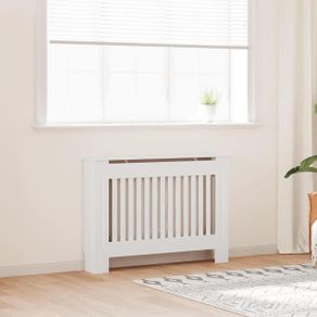 White MDF Radiator Cover