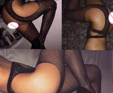 Erotic Lingerie Sexy Stockings With Belt S / L