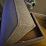 Double Swivel Chair & Footstool Image 3
