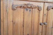 Vintage Pine Corner cabinet