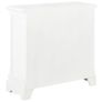 Sideboard White 70x28x70 cm Solid Pine Wood Image 5
