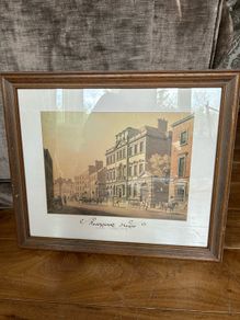 Vintage Framed James Malton Print