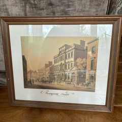 Vintage Framed James Malton Print