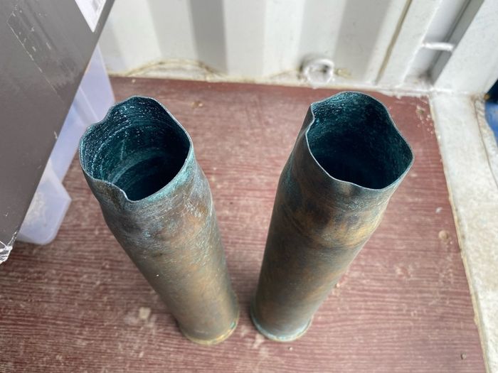 Swedish? Naval Cannon Shell Case Navy  m/501