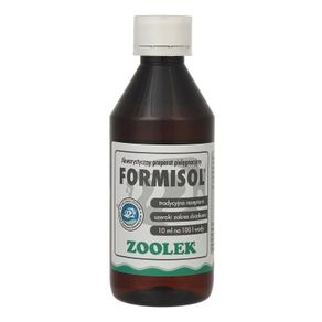 Zoolek FORMISOL 250ml destroys molds, bacteria and parasites