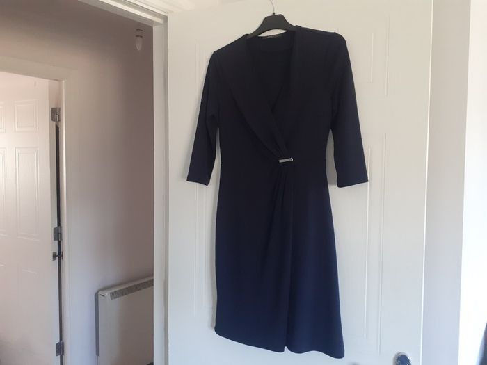 Navy blue professional dress (Esprit size XS)