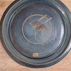 Louis Mulcahy handmade pottery plate