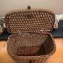Vintage Fishing Wicker Trout Creel Image 5