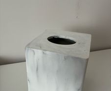 New Marble Effect Tissue Box Cover