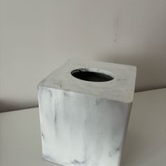 New Marble Effect Tissue Box Cover