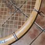 Vintage Kawasaki M4 Victor Amaya Tennis Racket  Wooden Racquet Made In Japan Image 8
