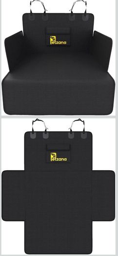 Dog Car Bundle, bootliner and headrest guard