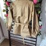 trench Bnwt size small trench coat jacket size small compania fantastica Image 9