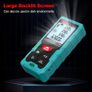 70m Laser Distance Measure High Accuracy 229ft LD70E Laser Tape Measure Compact Laser Measurement Tool with Larger Backlit LCD Display,ft/m/in Switching,Bubble Level Image 6