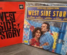 West Side Story Vinyl Bundle1985 + 1961  Soundtrack Near Mint Double Vinyl LP + Book