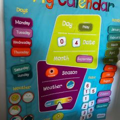 Soft fabric calendar