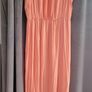 Zara peach-colored maxi dress, size L Image 3