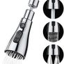 Kitchen Tap Spray Head, 360 degree Swivel Spout, FM22 M24 Kitchen Sink Tap, Tap Faucet Attachment Spray with 3 Modes, Replacement Tap Bubbler Head Aerator,Tap Adapter Image 4