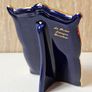 Vintage Limoges Cobalt Blue Decorative Ornaments Image 6