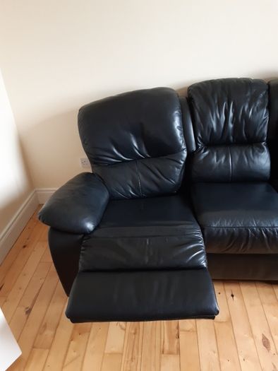 leather sofa