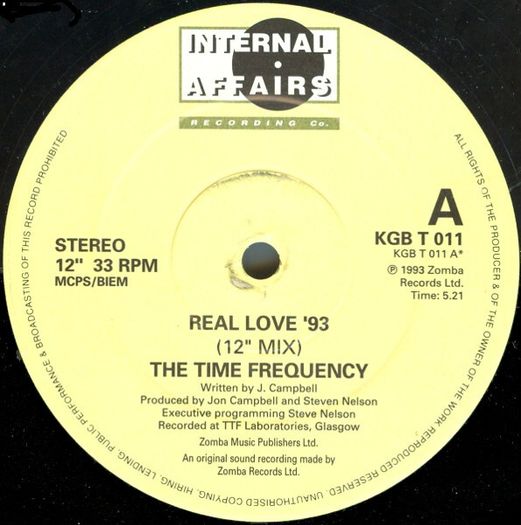 The Time Frequency-real Love