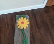 Flower water hose for children