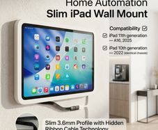 Home Automation Slim iPad Wall Mount