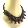 Vintage Tribal Necklace With Seeds And Shells Image 2