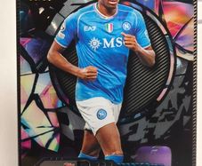 2023-24 Topps Crystal Premium UEFA #31 Victor Osimhen - SSC Napoli Purple 30/99