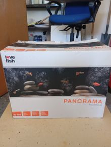 Love Fish Panorama aquarium 40L