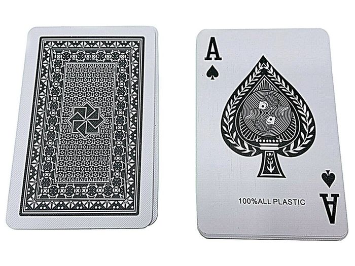 New 54 Pcs Poker Playing Cards Deck of Play Cards Coated Casino Illusion # 1475