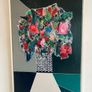 Large Original Floral Painting Contemporary Art Modern Irish abstract art Framed Image 7