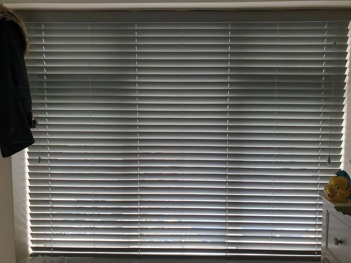 blinds grey