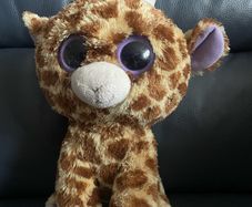 TY giraffe Beanie Boo soft toy 26 cm