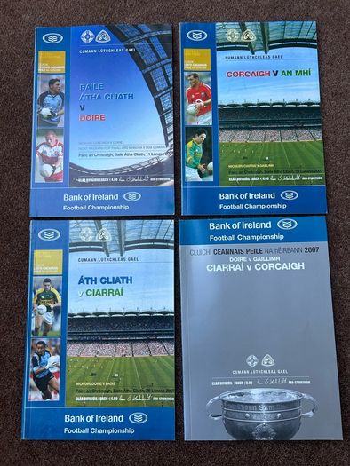 GAA Football programmes