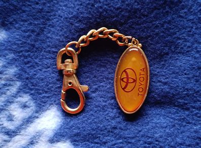 Official TOYOTA JDM Metal Logo Keychain Vintage Car Accessory